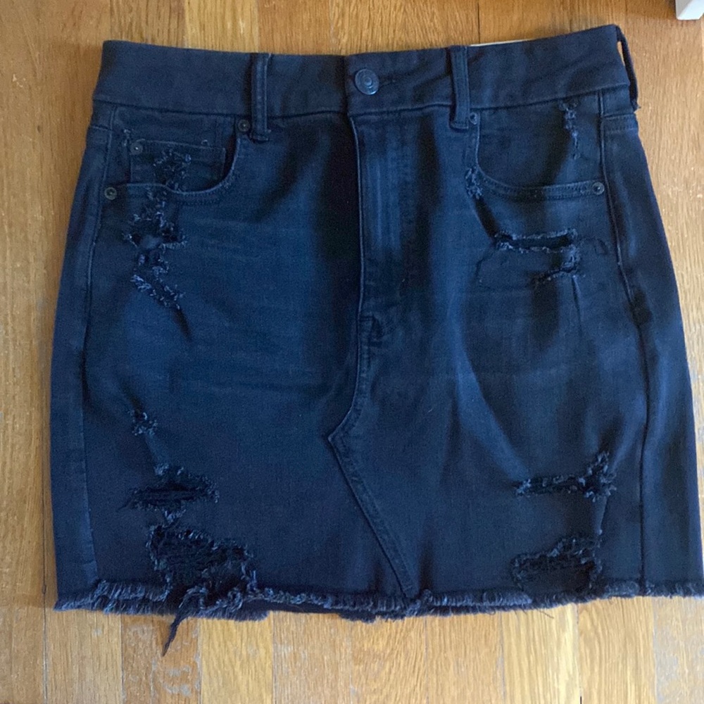 American Eagle size 12 Curvy Ne(x)t level stretch hi-rise mini skirt. NWT